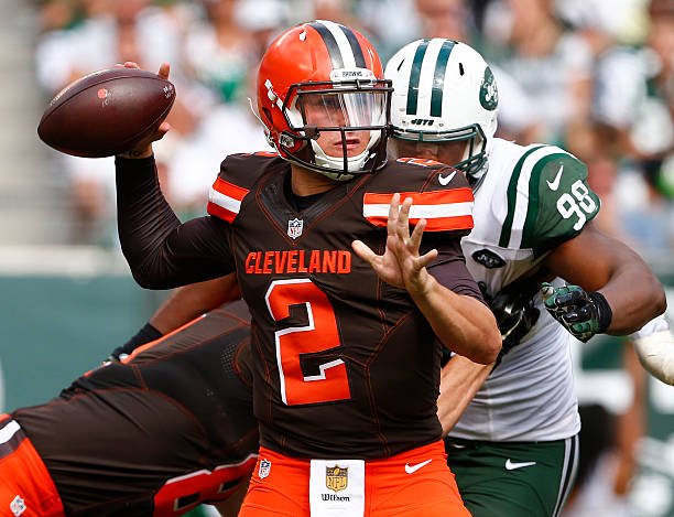 NFL,   the New York Jets Vs Cleveland Browns ,